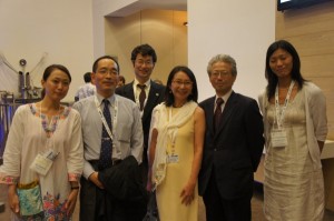 Participants Pose for a Photo during the Informal Banquet Dinner