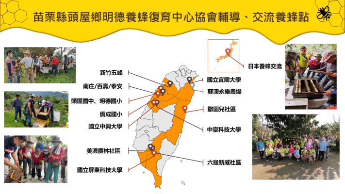 Miaoli County Mingde Community Beekeeping Revitalization Center Association